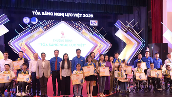 Vinh danh 25 gương thanh niên khuyết tật tiêu biểu