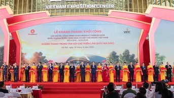 Trung tâm Hội chợ Triển lãm Quốc gia - Biểu tượng cho khát vọng phát triển trong kỷ nguyên mới