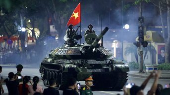 Tổng hợp luyện diễu binh, diễu hành tại quảng trường Ba Đình