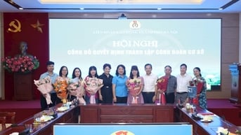 Hà Nội thành lập 31 công đoàn cơ sở