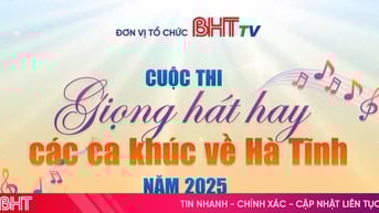 Cuộc thi "Giọng hát hay các ca khúc về Hà Tĩnh" thu hút thí sinh ở nhiều tỉnh, thành