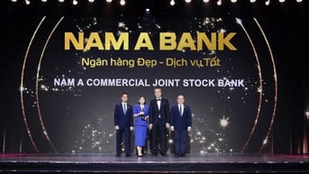 Nam A Bank 5 năm liên tiếp đạt danh hiệu ‘Nơi làm việc tốt nhất châu Á’