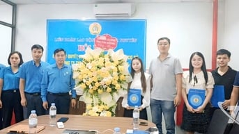 Thành lập Công đoàn Công ty TNHH cơ điện LIYANG Việt Nam