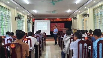 Hội Nông dân tỉnh tập huấn bồi dưỡng nghiệp vụ công tác Hội tại xã Tĩnh Túc - Báo Cao Bằng điện tử
