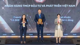 BIDV được vinh danh “Top 50 công ty niêm yết tốt nhất Việt Nam” của Forbes