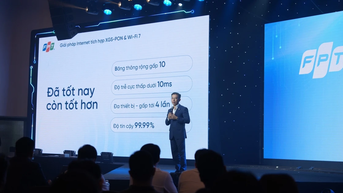 베트남 사용자들을 위한 10Gbps 인터넷 속도 공식 상용화