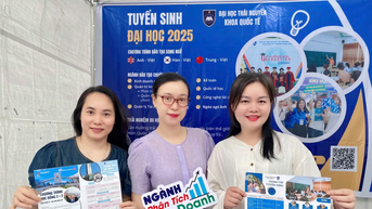 Khoa Quốc tế (Đại học Thái Nguyên) công bố điểm trúng tuyển 7 ngành đào tạo