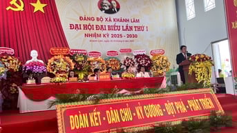 Đại hội đại biểu Đảng bộ xã Khánh Lâm lần thứ I, nhiệm kỳ 2025-2030