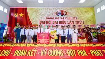 Đại hội đại biểu Đảng bộ xã Phú Mỹ lần thứ I, nhiệm kỳ 2025-2030 thành công tốt đẹp