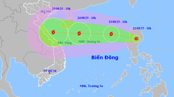 Bão số 5 có thể càng đi càng mạnh, giật cấp 14, mưa 600mm