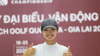 Lập hat-trick Vô địch Quốc gia, Lê Chúc An gửi thông điệp tới golfer trẻ: 'Nỗ lực hết mình, thành công sẽ đến'