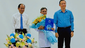 Bác sĩ Hoàng Mạnh Cường làm Giám đốc Bệnh viện Chấn thương chỉnh hình TPHCM