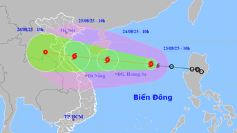 ទីក្រុង Da Nang ស្នើ​ឲ្យ​ដាក់​ពង្រាយ​វិធានការ​ឆ្លើយតប​នឹង​ព្យុះ​លេខ ៥