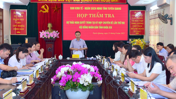 Các ban HĐND tỉnh thẩm tra các dự thảo nghị quyết trình tại Kỳ họp chuyên đề lần thứ hai