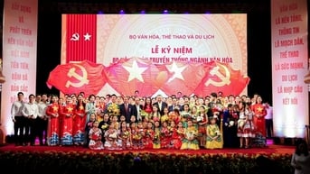 Chùm ảnh: Lễ kỷ niệm 80 năm Ngày truyền thống Ngành Văn hóa