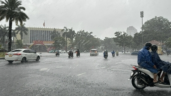 Từ ngày 24/8 trên địa bàn TP. Huế có mưa vừa, mưa to, có nơi mưa rất to