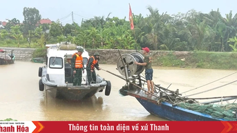 ខេត្ត Thanh Hoa ត្រៀម​ខ្លួន​ដើម្បី​កៀរគរ​ប្រជាជន​រាប់​សែន​នាក់​ឱ្យ​ចូល​រួម​ក្នុង​ការ​ការពារ និង​គ្រប់គ្រង​គ្រោះ​ធម្មជាតិ។