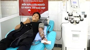 Ấm lòng những giọt máu nghĩa tình
