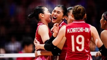 Phong độ hủy diệt, Thái Lan không để bóng chuyền nữ Việt Nam vượt mặt