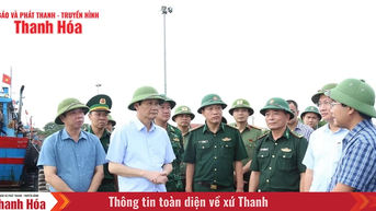 Công điện của Ban Thường vụ Tỉnh ủy Thanh Hóa về việc tập trung lãnh đạo, chỉ đạo ứng phó với cơn bão số 5 năm 2025