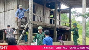 ការ​ជម្លៀស​ប្រជាជន​ជនជាតិ​ភាគតិច Chut ចំនួន ២១​គ្រួសារ​នៅ​ភូមិ Rao Tre ទៅ​កន្លែង​មាន​សុវត្ថិភាព