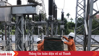Điện lực miền Bắc kiểm tra ứng phó bão số 5 tại Thanh Hóa, Nghệ An, Hà Tĩnh