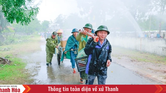 Thanh Hoa រៀបចំផែនការជម្លៀសមនុស្សជិត 28.700 នាក់ទៅកាន់ទីទួលសុវត្ថិភាព
