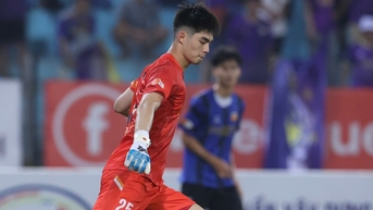 អ្នកចាំទីខ្ពស់ 2 របស់ U.23 វៀតណាម ក្លាយជា "មនុស្សពីងពាង" អ្នកណាសប្បាយចិត្តជាងគ្រូបង្វឹក គីម!