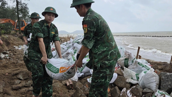 Những khu vực nào "gánh bão" khi Kajiki đổ bộ đất liền?