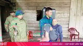 호호 수력 발전소 하류에 있는 가구와 산사태 위험이 있는 지역을 계속 대피시키세요.