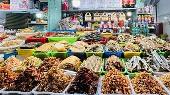 Hải sản khô – vị ngon từ “lộc” biển