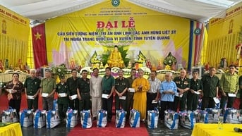 Đại lễ cầu siêu tưởng niệm, tri ân Anh hùng liệt sỹ tại Nghĩa trang Liệt sỹ Quốc gia Vị Xuyên