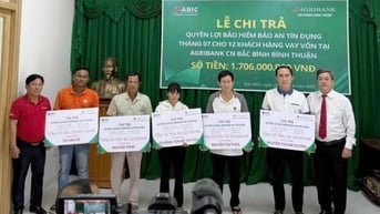 Bảo hiểm Agribank chi nhánh Khánh Hòa chi trả hơn 1,7 tỷ đồng cho khách hàng