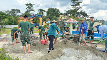 Làng quê thêm rộn ràng, tươi mới