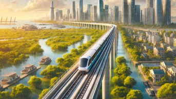 Đề xuất phát triển đô thị theo định hướng giao thông TOD với đường sắt tốc độ TP.HCM - Cần Giờ