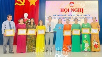 Phường Hòa Thắng tổ chức hội nghị điển hình tiên tiến lần thứ I, giai đoạn 2025-2030