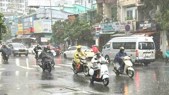 TPHCM và khu vực Nam bộ sẽ có mưa kéo dài trong vài ngày tới