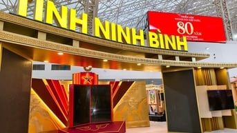 Ninh Bình mang không gian di sản đến Triển lãm Thành tựu đất nước 80 năm