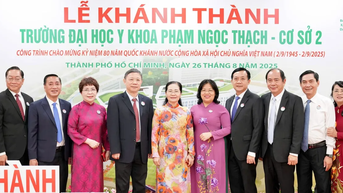 Khánh thành Trường ĐH Y khoa Phạm Ngọc Thạch cơ sở 2 trên 2.400 tỷ đồng