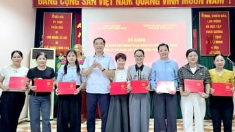 Bế mạc lớp đào tạo nghề cho lao động theo đơn đặt hàng của doanh nghiệp