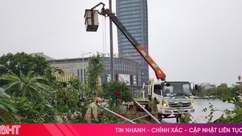 Live TRỰC TIẾP: Hà Tĩnh huy động tổng lực khắc phục hậu quả bão số 5