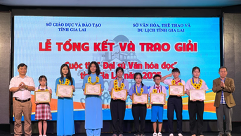 Gia Lai: Trao giải cuộc thi “Đại sứ Văn hóa đọc” và “Giới thiệu sách trực tuyến” năm 2025