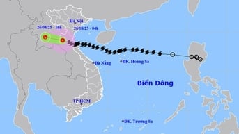 Bão số 5 suy yếu thành áp thấp nhiệt đới, hai miền Bắc và Trung vẫn mưa xối xả