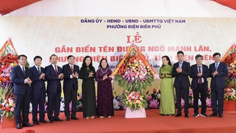 Điện Biên gắn biển, đặt tên nhiều tuyến đường tri ân các cố nhà văn, nhạc sĩ, họa sĩ