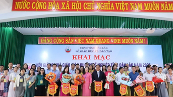 Khai mạc Hội giảng nhà giáo giáo dục nghề nghiệp tỉnh Đắk Lắk năm 2025