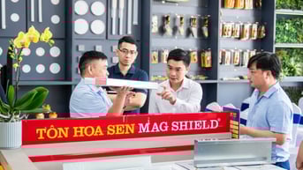TÔN CAO CẤP SIÊU BỀN HOA SEN MAG SHIELD ĐÃ CÓ MẶT TẠI HỆ THỐNG HOA SEN HOME