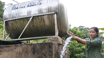 Giếng khoan tiếp sức giữ rừng
