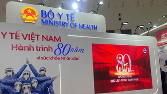 Triển lãm ngành y tế Việt Nam - Hành trình 80 năm vì sức khỏe Nhân dân