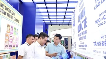 Vinamilk tái hiện hành trình từ số 0 đến Thương hiệu sữa tiềm năng nhất thế giới tại Triển lãm Thành tựu đất nước