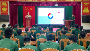 Ban Chỉ huy phòng thủ khu vực 4 - Hạ Long: Tập huấn công tác chuyển đổi số và “Bình dân học vụ số” năm 2025